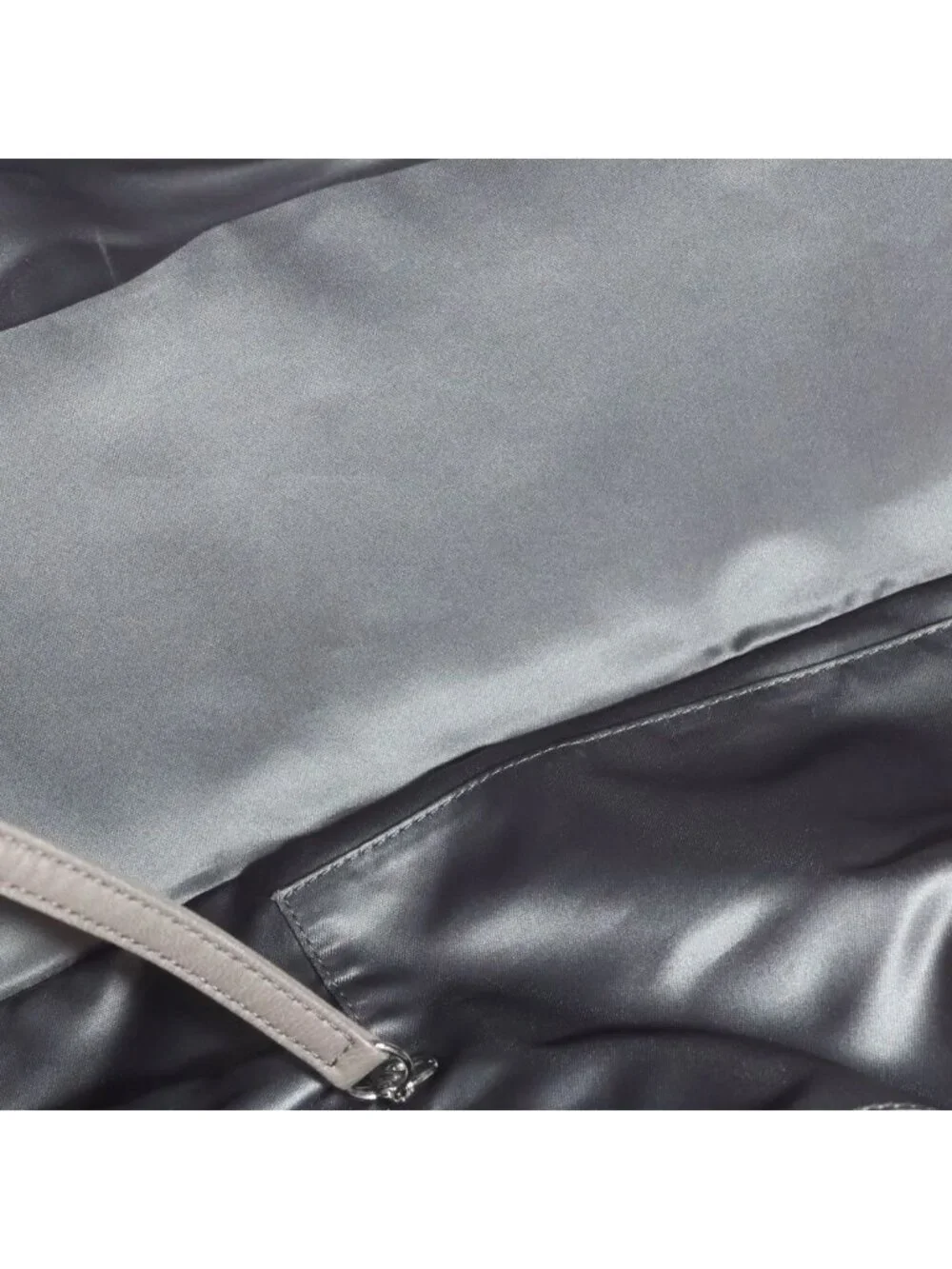 Chanel Paris London Door Latch Tote Bag Lambskin Black Silver 12